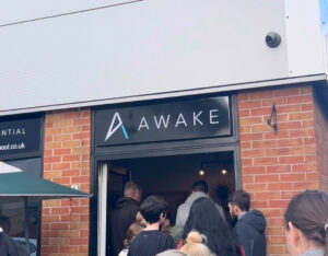photo of awake sign 