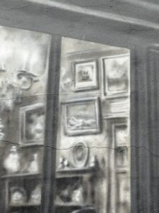 Titanic mural cafe painting. Photo (c) Chloe McLoughlin.