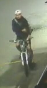 Police cctv image bike