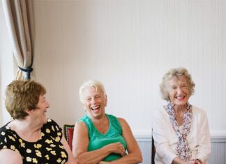Women- led organisation sharing laughte