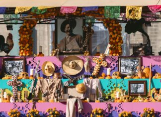 Day of the Dead ofrenda. Photo (c) Roger Ce.