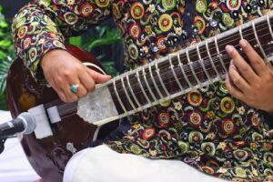 Sitar performance (image by: Saubhagya Gandharv)