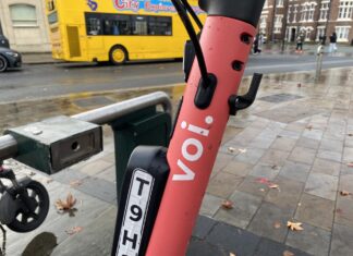 Voi Scooters in Liverpool