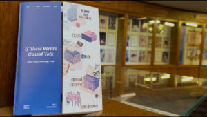 A photo of the 'if these walls could talk' leaflet. 