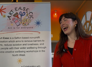 Photo of Art Ease CIC Founder.