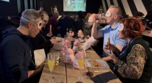 Blind Dining with Bradbury Fields Taken by Alex McCleary