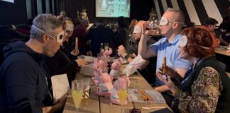 Blind Dining with Bradbury Fields Taken by Alex McCleary