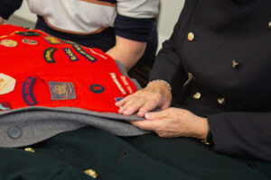 Memories of a Solider is a new app package to spark memories and conversations. © Alexandra Corneanu, National Army Museum