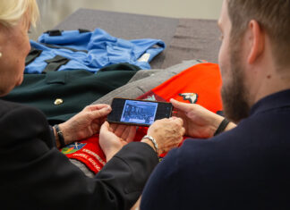 Memories of a Solider features close to 100 images of military life and is easy to download on mobile and tablet. © Alexandra Corneanu, National Army Museum