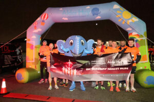 Runners ready at the start (c) Robin Tudor, Head of PR, Liverpool John Lennon Airport