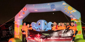Runners ready at the start (c) Robin Tudor, Head of PR, Liverpool John Lennon Airport