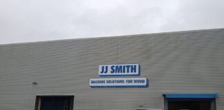 JJ. Smith Manufacturing Machinery building (photo by: Toby Roberts)