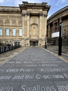 The outside of Liverpool Central Library