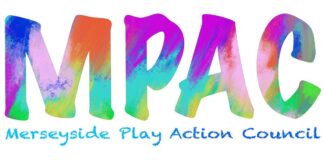 Image shows Merseyside Play Action Council logo