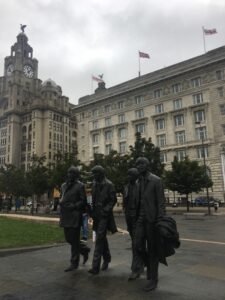 The Beatles Statue at Albert Dock