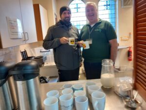 Images from St Andrews Church food bank. Photo credits: Beryl Bellew