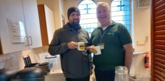 Images from St Andrews Church food bank. Photo credits: Beryl Bellew