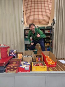 Images from St Andrews Church food bank. Photo credits: Beryl Bellew