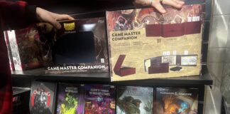 Image of Dungeons and dragons game in the Gamers Lodge in Liverpool