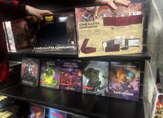Image of Dungeons and dragons game in the Gamers Lodge in Liverpool