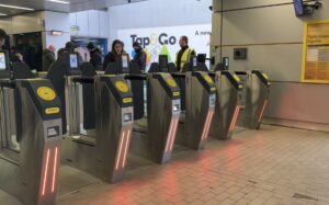 Merseyrail barriers at Liverpool Central