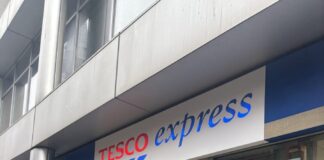 Photo of Tesco Express on Brownlow Hill (Photo credit - Poppy Howard)