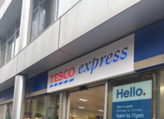 Photo of Tesco Express on Brownlow Hill (Photo credit - Poppy Howard)