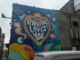 The UK’s First Gay Quarter : LGBT+ History Month in Liverpool 'Liverpool Loves You' Mural in LGBT Quarter