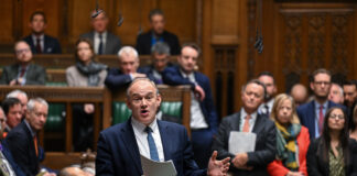 Ed Davey in the House of Commons