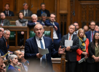 Ed Davey in the House of Commons