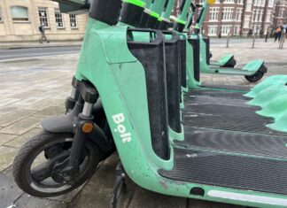 The new Bolt scooters