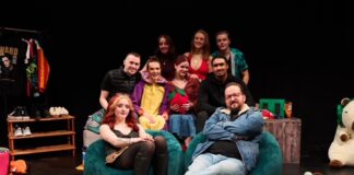 Cast of Intrusive with Director Phil Halfpenny