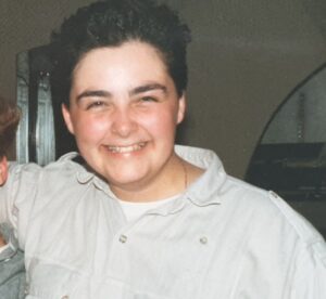 19 year old Joolz smiling