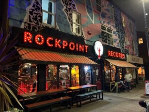 A photo of Rockpoint Records music venue