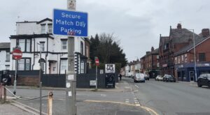 Car Park Sign Anfield 