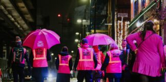 Village Angels patrolling the street