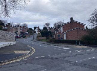 Residential road in Liverpool