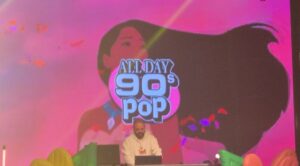 Photo of DJ at camp and furnace