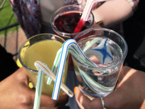 Photo of people with drinks