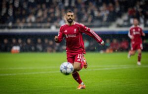 Mohamed Salah (Liverpool) Eintracht Frankfurt - FC Liverpool 22.10.2025 - Free to Use under Alamy Licence (Copyright (nur für journalistische Zwe - Image ID: 3D0J6WF)
