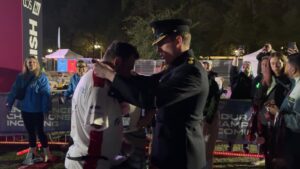 Image: Stephen Rawes Grenadier Guards and Andy Reid MBE(Image Credit: Army Benevolent Fund)