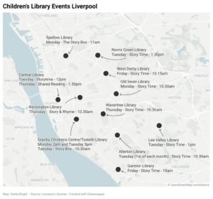 Children's Library Event Map 