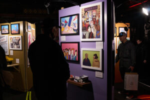 Pete's art on display