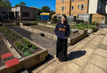 Liverpool community garden boasts the benefits of green spaces this national gardening week Talia Johnson catering manager at Emmaus Liverpool copyright to Talia Johnson