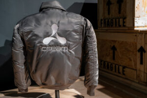 NML at 40 objects - Cream flight jacket taken by Chris Wardle/National Museums Liverpool.