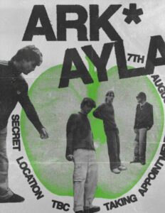 Arkayla banner- permission granted by frontman, Cal Blakebrough- (30/04/2026)