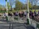 Women warming up for the run club