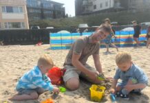 Leon with his sons
