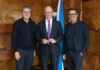 Left to right: Steve Rotheram, John Swinney and Andy Burnham